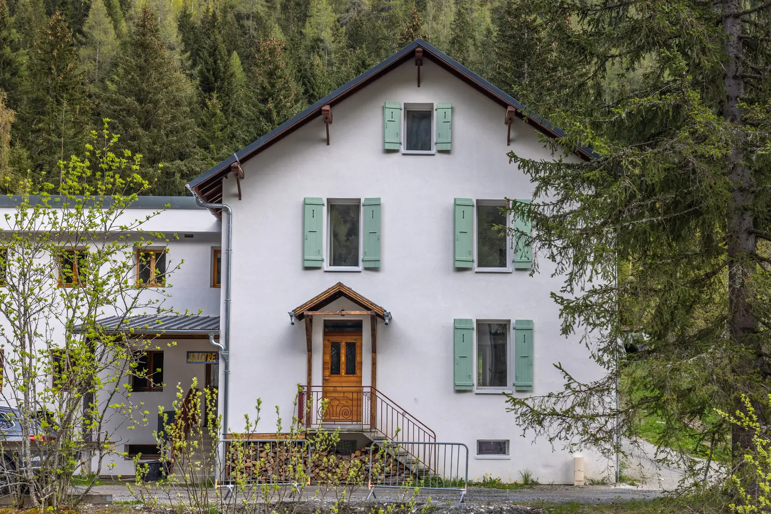 Mountain house exterior